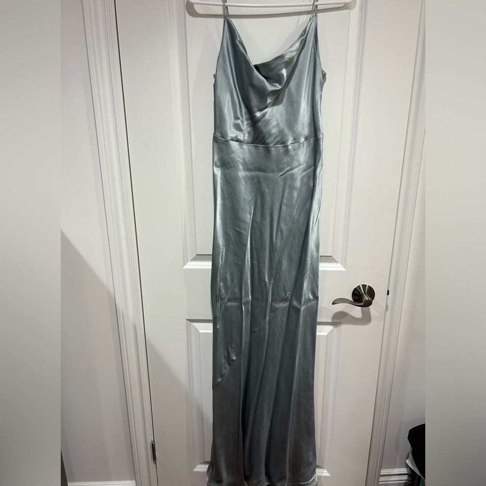 Park and fifth slip dress hemmed at bottom